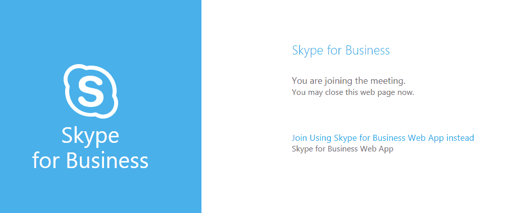 using skype for business 2013