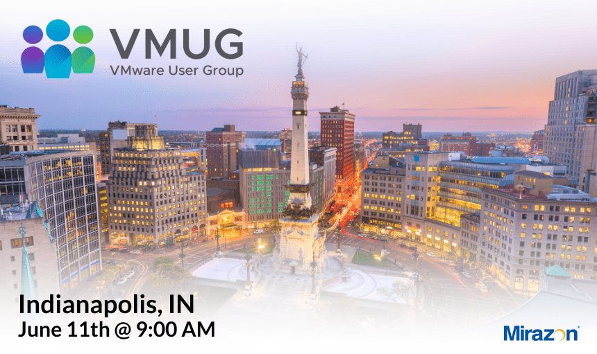 VMUG Event Graphic In Indianapolis Indiana June 11th at 9am
