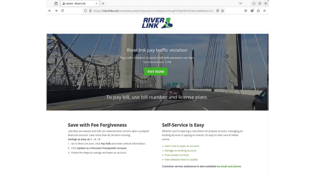 Riverlink Scam